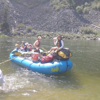 Action Whitewater Adventures - An oar boat - the least exciting but very relaxing way of going down the river. - Rafting/Kayaking Near Me