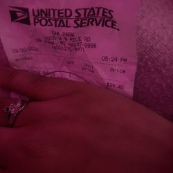 United States Post Office - Receipt.