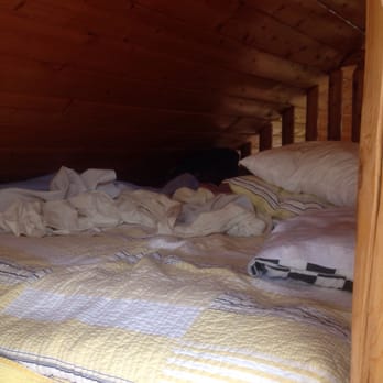 Cabin Fever Vacations - "Mountain Seduction" - sleeping area in storage area above loft with futon pads - Vacation Rentals Near Me - Pigeon Forge, Tennessee