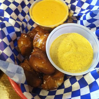 Edelweiss Biergarten - Pretzel Bites $6.95 Add Beer Cheese Dip $2.50. - German Near Me - Phoenix, Arizona Edelweiss Biergarten - Pretzel Bites $6.95 Add Beer Cheese Dip $2.50. - German Near Me - Phoenix, Arizona