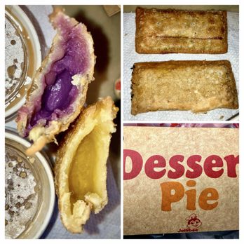Jollibee - Ube & Peach Mango Pie - Fast Food Near Me - Arlington, Texas
