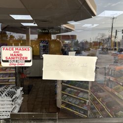 Shell - Great be back sign.