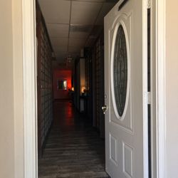 Super Foot Massage - View to hallway from the front of the store.