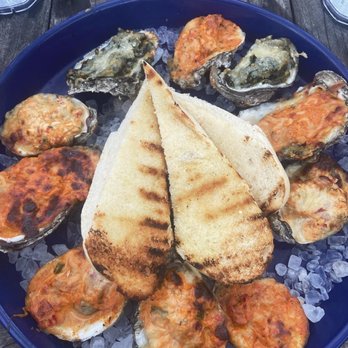 Cobalt - Baked Oysters (Cobalt only/On site only) - Seafood Near Me - Orange Beach, Alabama Cobalt - Baked Oysters (Cobalt only/On site only) - Seafood Near Me - Orange Beach, Alabama