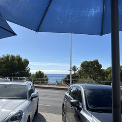 View of the sea.