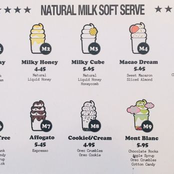 Sweet Cow Cafe - Soft cream menu - Ice Cream & Frozen Yogurt Near Me - Pasadena, California Sweet Cow Cafe - Soft cream menu - Ice Cream & Frozen Yogurt Near Me - Pasadena, California