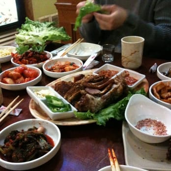 Lim Ga Ne - Literally we only ordered 3 dishes, the rest are all free side dishes! - Korean Near Me - Toronto, Ontario Lim Ga Ne - Literally we only ordered 3 dishes, the rest are all free side dishes! - Korean Near Me - Toronto, Ontario