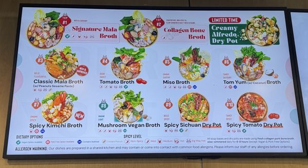 Menu photo 1 Big Way Hot Pot Rowland Heights, CA Menu photo 1 Big Way Hot Pot Rowland Heights, CA