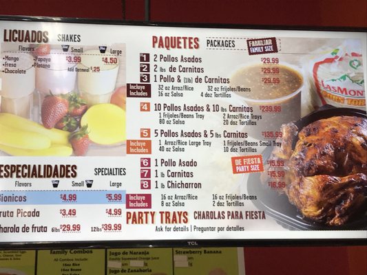 Menu photo 4 Las Montañas Supermarket Concord, CA