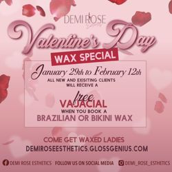 Demi Rose Esthetics - Valentine's Day Special