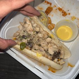 Dog Food Chicken Philly Sandwich