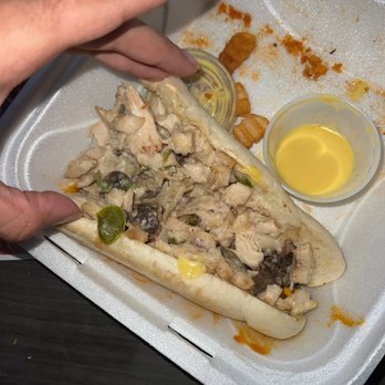 Philly & Wrap - Dog Food Chicken Philly Sandwich - Wraps Near Me - Marietta, Georgia