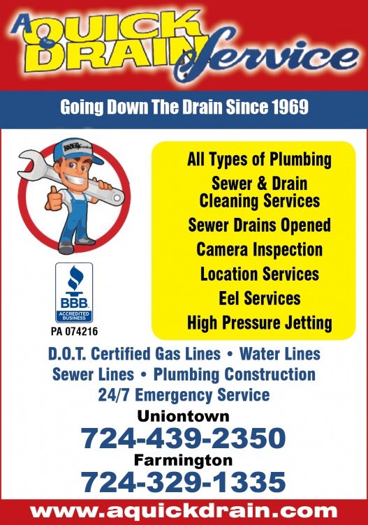 Slide of A Quick Drain Service