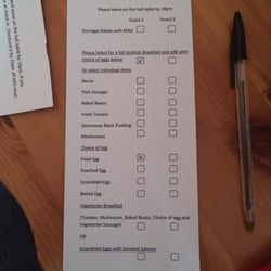Skye Haven B&B - Pick your Breky the night before