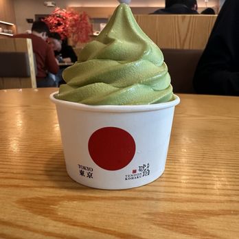 Tendon Kohaku - Matcha ice cream - Japanese Near Me - Bellevue, Washington