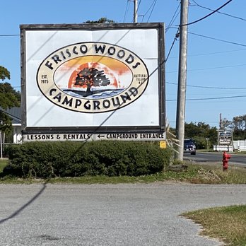 Frisco Woods Campground - Love their emblem, captures the feel of the place - Campgrounds Near Me - Frisco, North Carolina Frisco Woods Campground - Love their emblem, captures the feel of the place - Campgrounds Near Me - Frisco, North Carolina