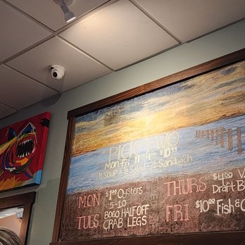 CJ Finz - Specials board. - Seafood Near Me - Manassas, Virginia