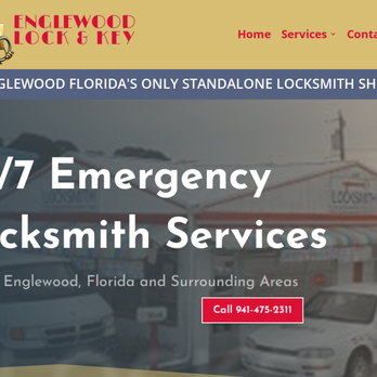 Guru Internet Services - A website we did for one of our clients, Englewood Lock & Key, in Florida. - Web Design Near Me - North Port, Florida Guru Internet Services - A website we did for one of our clients, Englewood Lock & Key, in Florida. - Web Design Near Me - North Port, Florida