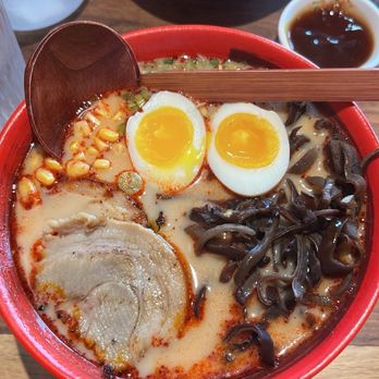 Kushi Tsuru - Red Hakata Ramen - Japanese Near Me - Morgan Hill, California