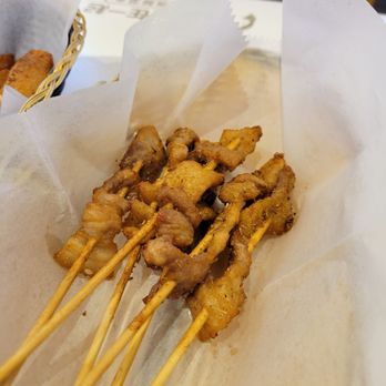 Fish With You - Pork belly skewer - Szechuan Near Me - Flushing, New York