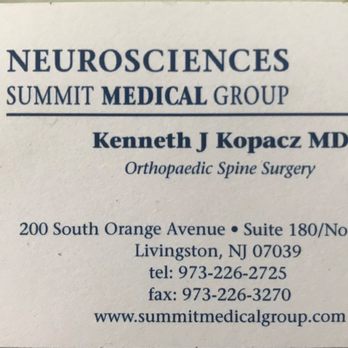 Kenneth J Kopacz - Dr Kopacz education and business card. - Orthopedists Near Me - Livingston, New Jersey Kenneth J Kopacz - Dr Kopacz education and business card. - Orthopedists Near Me - Livingston, New Jersey