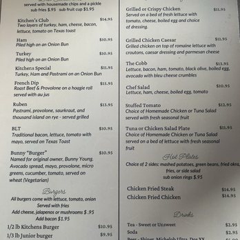 Kitchens Hardware and Deli - Menu June 9 2026 - Diners Near Me - Mineola, Texas Kitchens Hardware and Deli - Menu June 9 2026 - Diners Near Me - Mineola, Texas