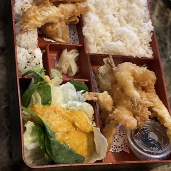 Kenzo - SHRIMP TEMPURA BENTO BOX - Sushi Bars Near Me - Murphy, Texas