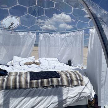 Chamber Stays: Outpost X - Dome sleeping area - Resorts Near Me Chamber Stays: Outpost X - Dome sleeping area - Resorts Near Me