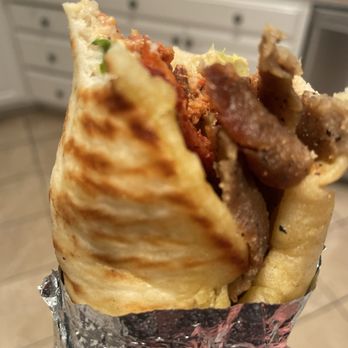Sam's Kebab & Gyros - Combo wrap is my favorite! I like to add feta and hummus... - Mediterranean Near Me - Concord, California Sam's Kebab & Gyros - Combo wrap is my favorite! I like to add feta and hummus... - Mediterranean Near Me - Concord, California