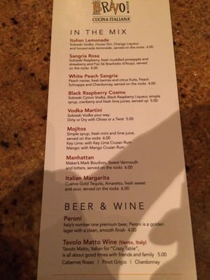 Menu photo 8 Bravo! Italian Kitchen Kansas City, MO Menu photo 8 Bravo! Italian Kitchen Kansas City, MO