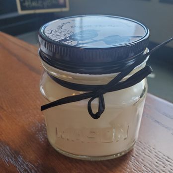 Never Enough Thyme Halcyon - Day at the Spa scented candle $12 - Cafes Near Me - Alpharetta, Georgia