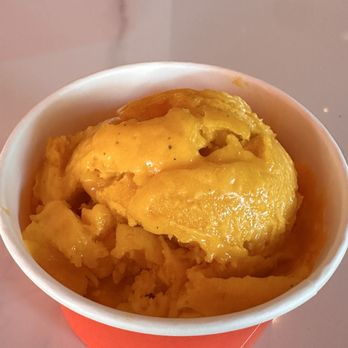 The Sicilian Butcher - Mango gelato - Italian Near Me - Dallas, Texas