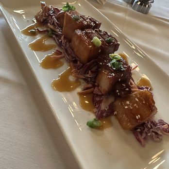 Lilyann’s Steakhouse - Cheshire Farms Pork Belly - Steakhouses Near Me - Rocky Mount, North Carolina