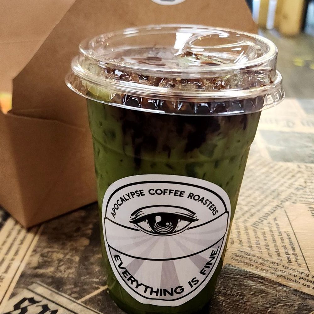 Apocalypse Coffee Roasters - Frankenstein's matcha - Coffee Roasteries Near Me - Melbourne, Florida Apocalypse Coffee Roasters - Frankenstein's matcha - Coffee Roasteries Near Me - Melbourne, Florida