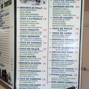 El Sitio - Menu - Mexican Near Me - Santa Barbara, California
