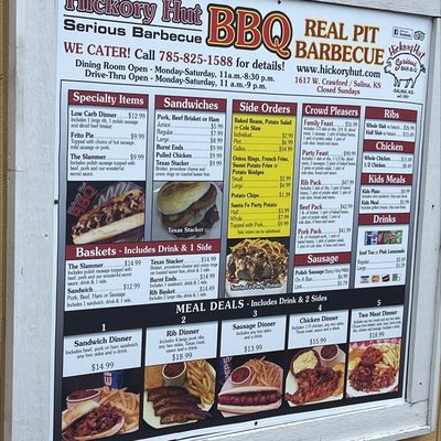 Menu photo 2 Hickory Hut Salina, KS Menu photo 2 Hickory Hut Salina, KS