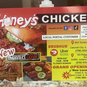 Honey's Chicken & Catering - Advertising - Desserts Near Me - Hazel Crest, Illinois