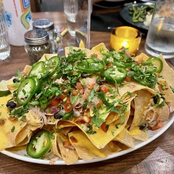 Great Wolf Lodge - July 2025 | $18.99 | Fire-Braised Chicken Nacho Stack - Chicken was bland & pickled jalapeños instead of raw would have elevated the dish. - Water Parks Near Me - Perryville, Maryland Great Wolf Lodge - July 2025 | $18.99 | Fire-Braised Chicken Nacho Stack - Chicken was bland & pickled jalapeños instead of raw would have elevated the dish. - Water Parks Near Me - Perryville, Maryland
