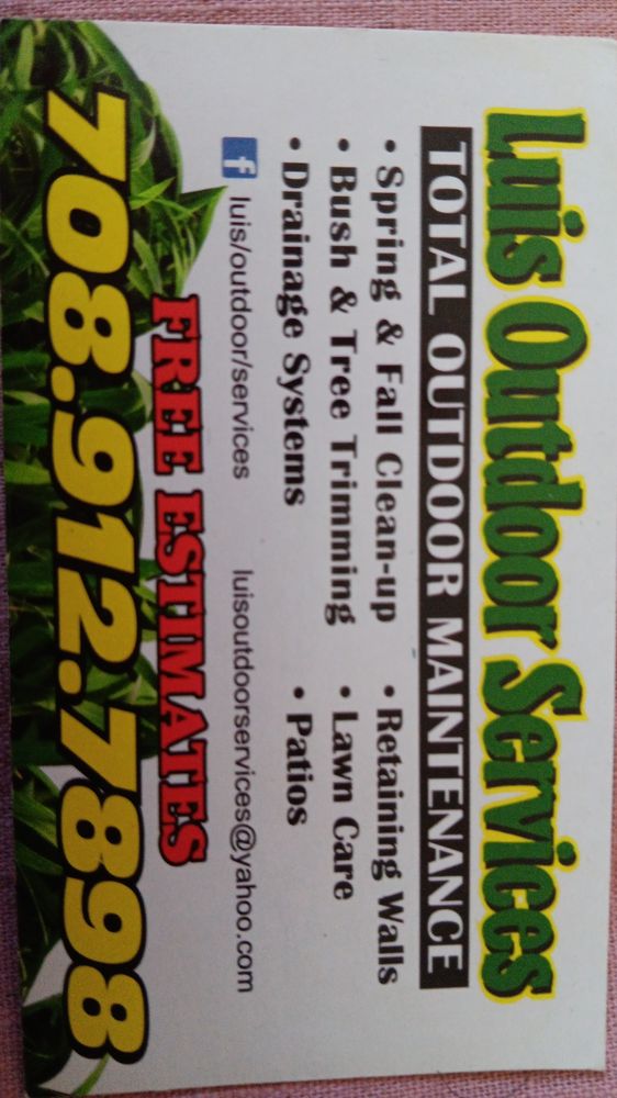 Slide of Luis Outdoor Services