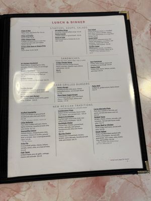 Menu photo 4 Pantry Restaurant Santa Fe, NM