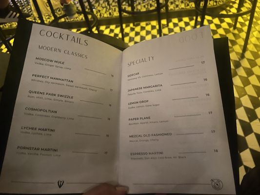 Menu photo 6 The Terrace New York, NY Menu photo 6 The Terrace New York, NY