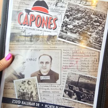 Capones - Great Menu. No food in stock though. - American Near Me - North Platte, Nebraska Capones - Great Menu. No food in stock though. - American Near Me - North Platte, Nebraska