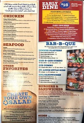 Menu photo 2 Texas T Bone Grand Island, NE