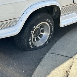 Flat tire Flat tire