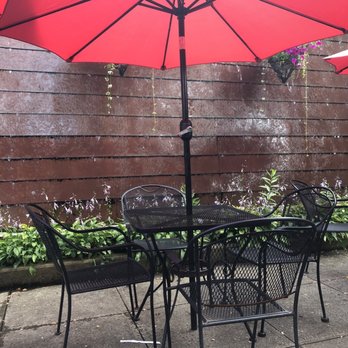 Jimmy V's Grill & Pub - Waterfall on patio - Pubs Near Me - Westerville, Ohio Jimmy V's Grill & Pub - Waterfall on patio - Pubs Near Me - Westerville, Ohio