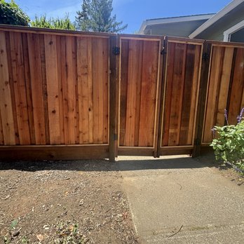 Junniors Construction - Fence and gate installed - Masonry/Concrete Near Me