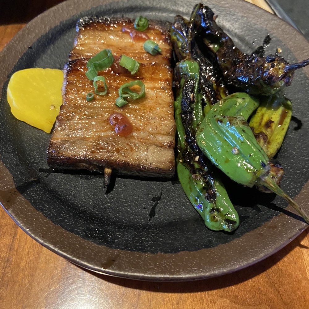 Loft 94 - Pork belly yakitoro and shishito peppers - Tapas/Small Plates Near Me - Jamul, California Loft 94 - Pork belly yakitoro and shishito peppers - Tapas/Small Plates Near Me - Jamul, California