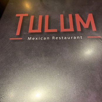 Tulum Mexican Restaurant - Menu cover - Mexican Near Me - Twinsburg, Ohio
