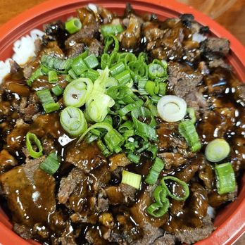 Top Grill - #5. Steak bowl with white rice & green onions - Asian Fusion Near Me - Riverside, California