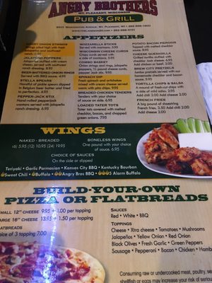 Menu photo 8 Angry Brothers Pub & Grill Mount Pleasant, WI Menu photo 8 Angry Brothers Pub & Grill Mount Pleasant, WI